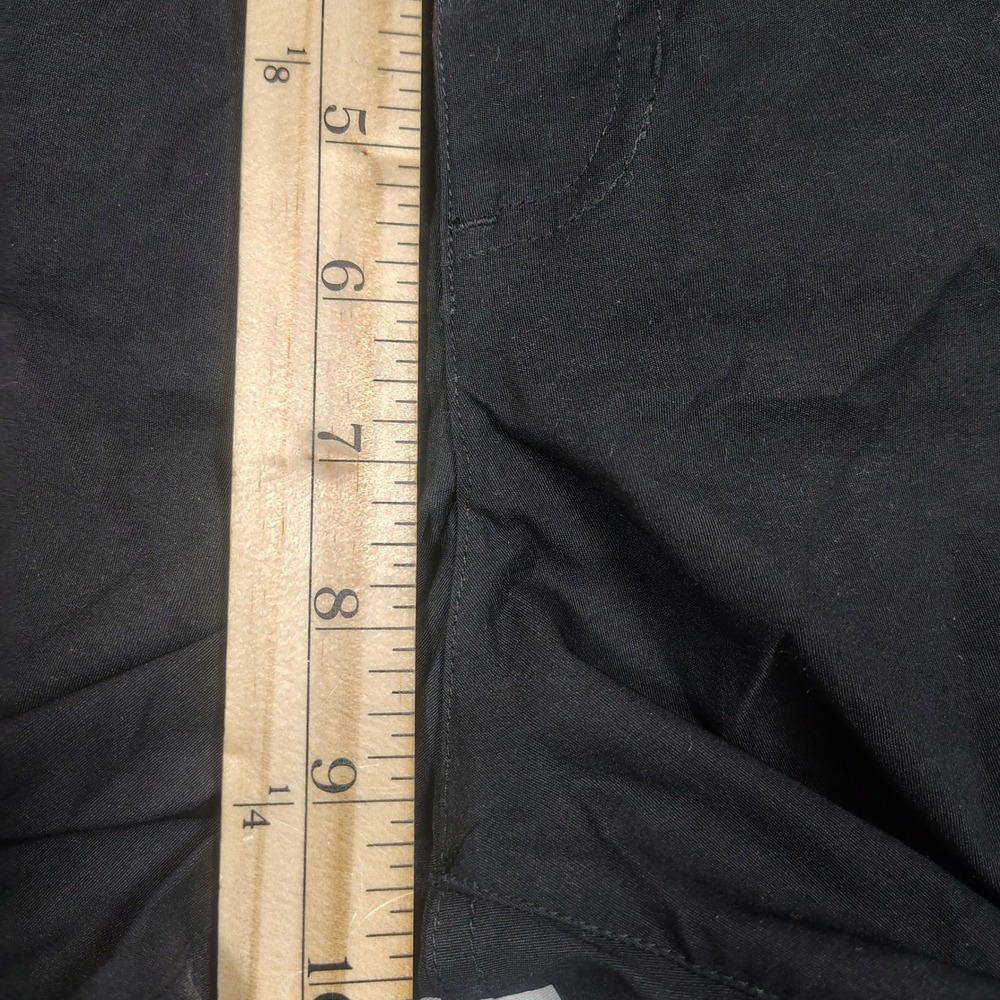 Eddie Bauer Summer Trail Shorts Womens 16 Black Cargo Hiking Stretch Nylon Blend - Picture 8 of 10